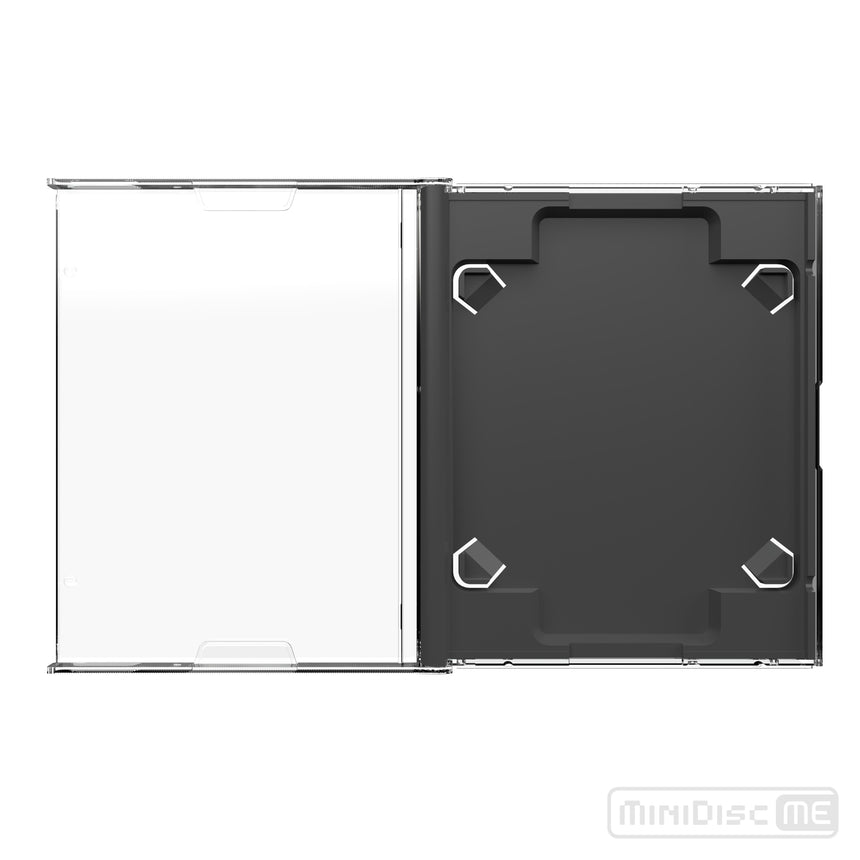 Dark Gray MiniDisc Case - Front View
