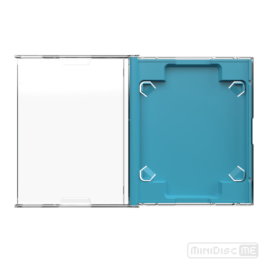 Light Blue MiniDisc Case - Front View