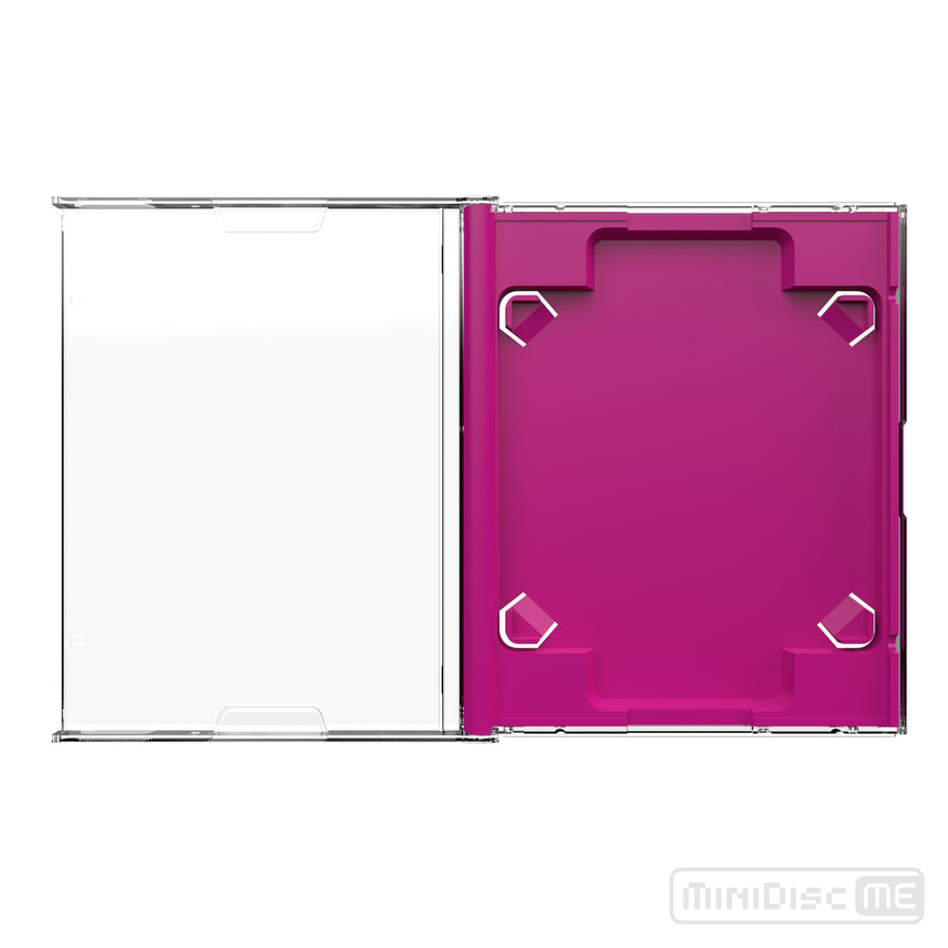 Pink MiniDisc Case - Front View