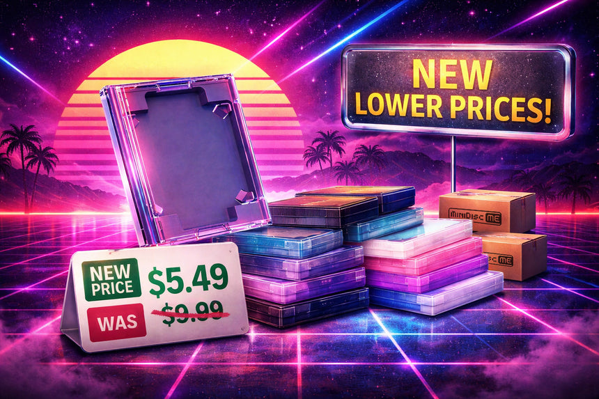 MiniDisc.Me Update – Still Here, Moving Forward, Price Drop!