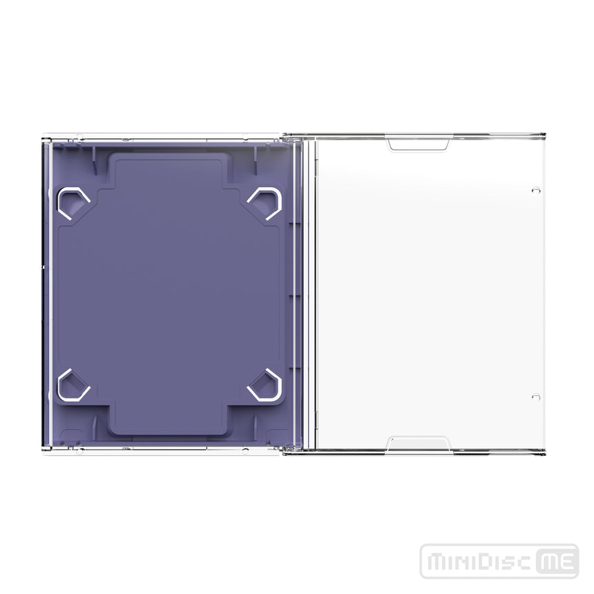 Lavender MiniDisc Case - Back View