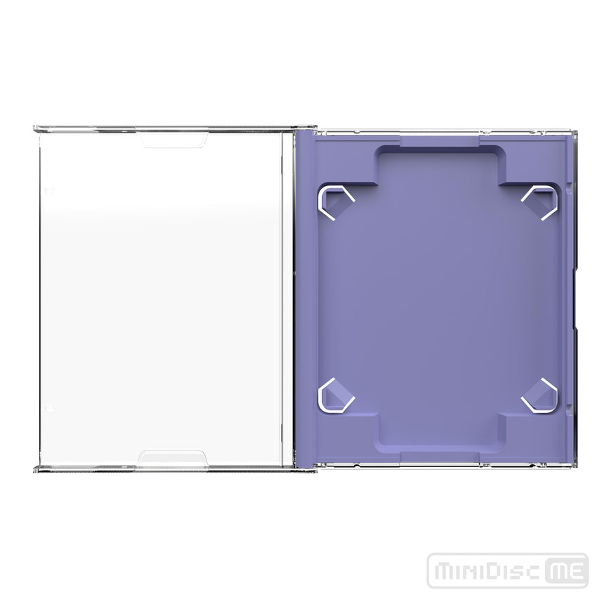 Lavender MiniDisc Case - Front View